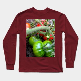 Tomato Branch, Long Sleeve T-Shirt